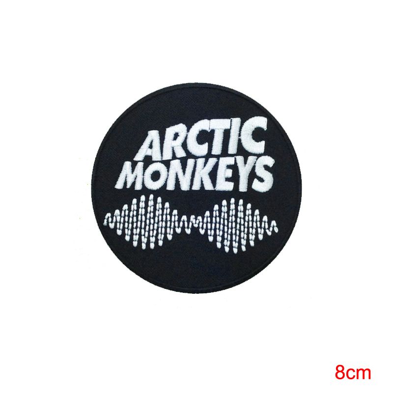 ARCTIC MONKEYS INDIE POP PUNK ROCK METAL MUSIC BAND EMBROIDERED PATCH UK SELLER
