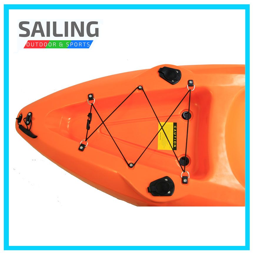 Kayak Canoes Bungee Deck Rigging Kit D Rings Hooks Hardware Accessory
