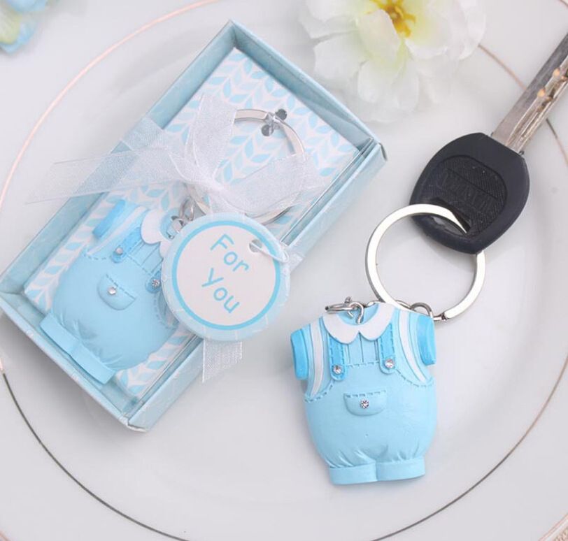 2020 Baby S Clothes Key Chain Baby Shower Favors Baby Girl And Boy