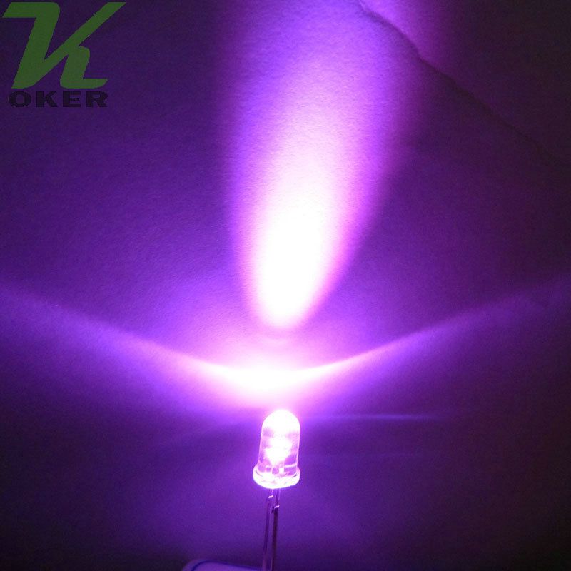 Wholesale Prewired LEDs 12V 5mm White Red Green Blue Pink Purple Light Bulbs