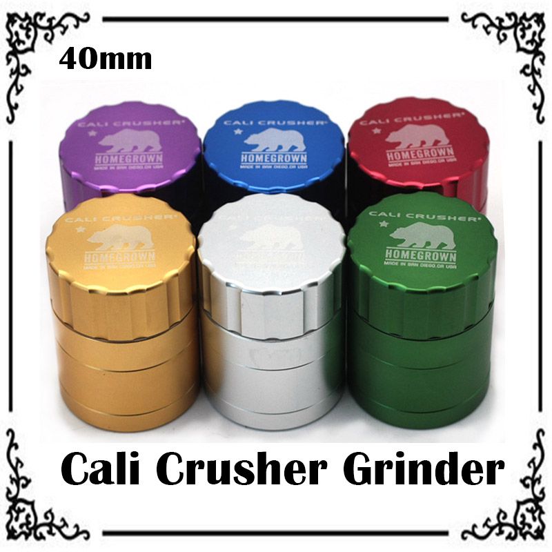 2020 Highest Quality Cali Crusher Grinder 40mm Aircraft Aluminum Herb