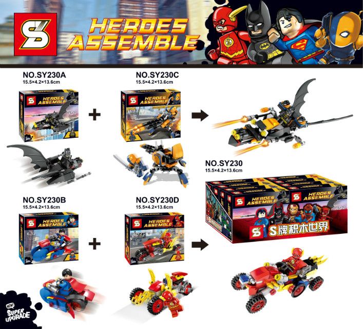 heroes assemble simil lego