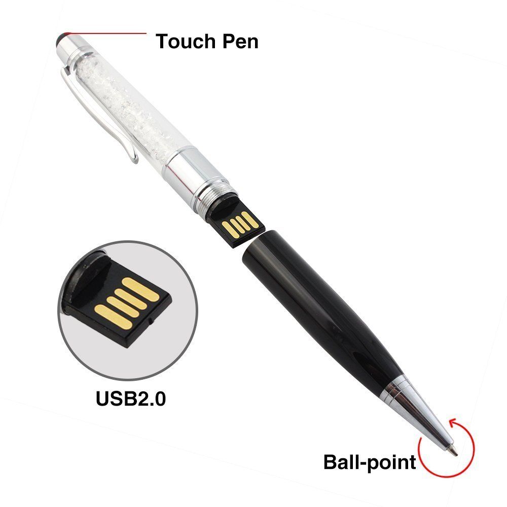 3 in 1 Multifunction Pen Drive USB Flash Drive Jump Drive with Ballpoint Pen and Touch 8GB 16GB 32GB 128gb 256gb