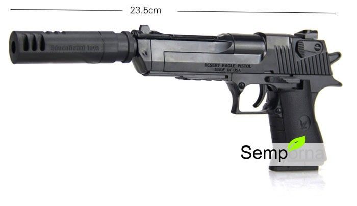 2021 Desert Eagle Silencer Gun Toy Pistol Legoes Hobbies Models Building Toy Kits Blocks Outdoor ...