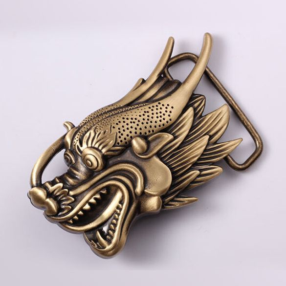 dragon designs belt buckles