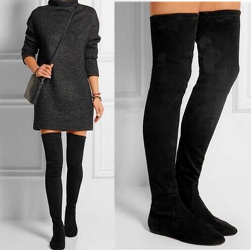 Botas negras hasta el muslo - G2TO