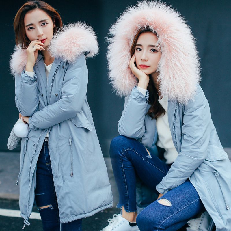 baby blue puffer jacket women's