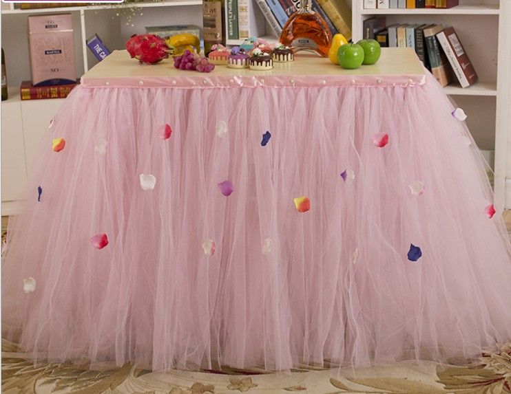 satin al tutu masa etek sevimli cicek ile dekore edilmis el yapimi romantik dugun bez occassion dogum gunu partisi olay sahne gozler alici tl90 27