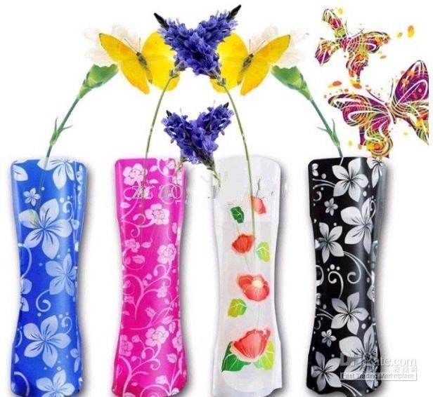 Elegant Home Garden Collapsible Plastic Vase Home Decor Home