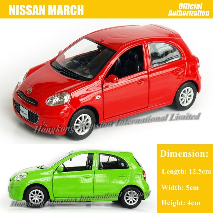 diecast nissan march