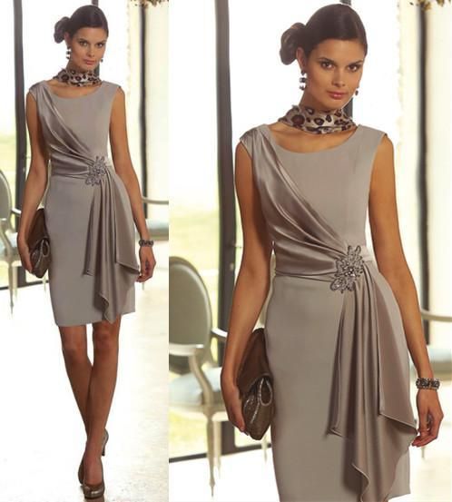 mini mother of the bride dresses