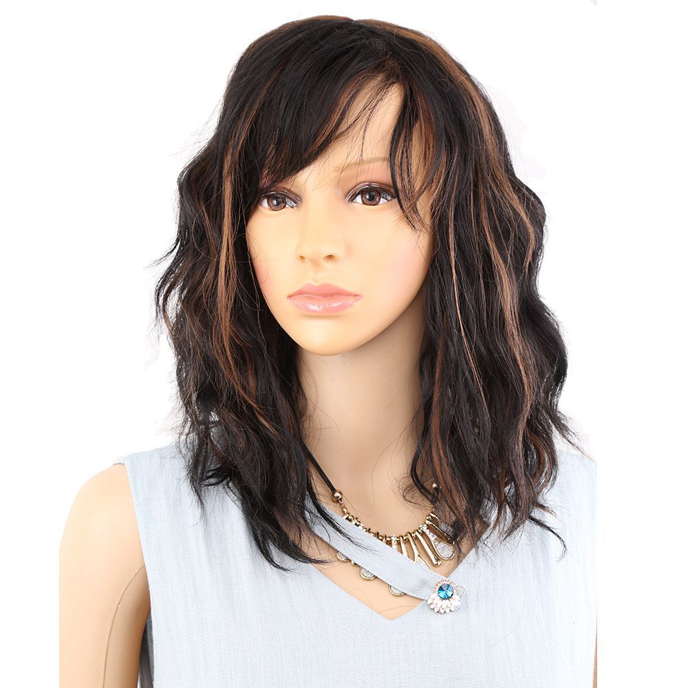 Medium Length Hair Synthetic Wigs Flapper Hairstyles For Women