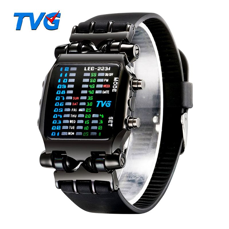 digital watch display
