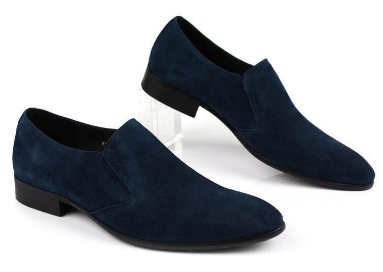 mens formal suede shoes