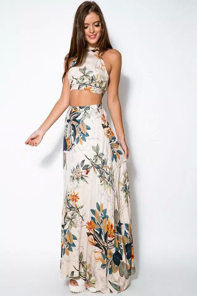 crop top dresses for ladies