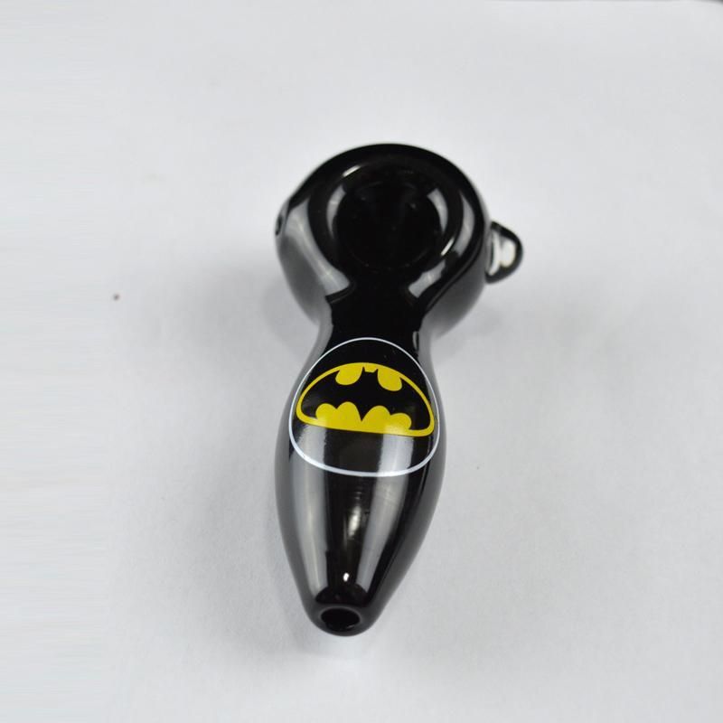 Batman Spoon Glass Pipes High Society Custom Logo Smoking Oil Burner Glass  Pipes 4 Inch Black Hand Pipes Tobacco Pipes Thick Hookahs Pipe From  Best_style, $ 