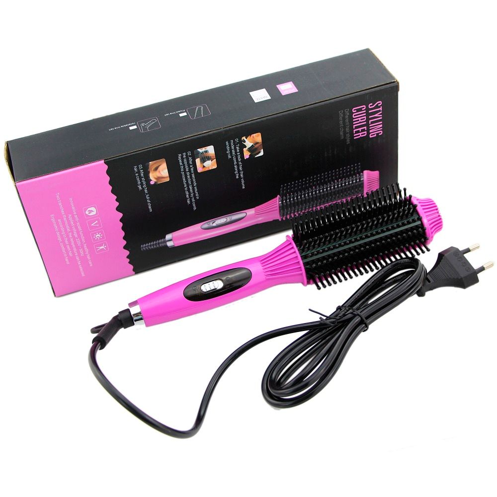 Yalige 2 In 1 Brush Hair Straightener Fast Hair Straightener Comb Girls