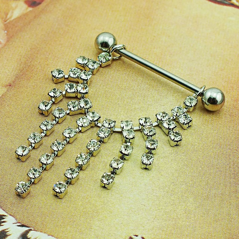 2020 Body Piercing Fashion Nipple Rings 316L Stainless Steel Barbells