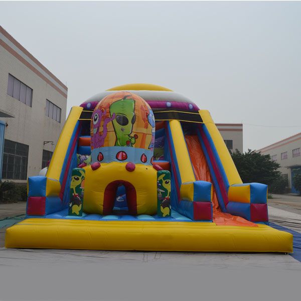 Acheter AOQI Intéressant Enfants Jouet Gonflable Toboggan Alien