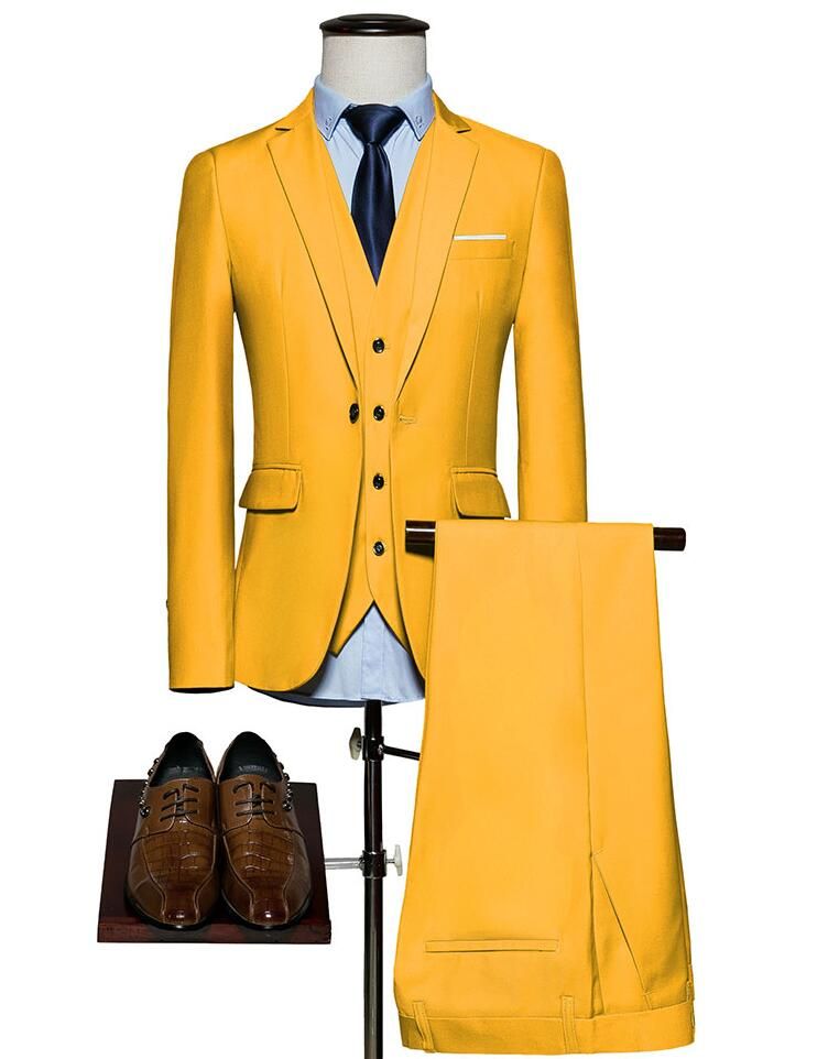 2018 Slim Fit Men Latest Coat Pant 