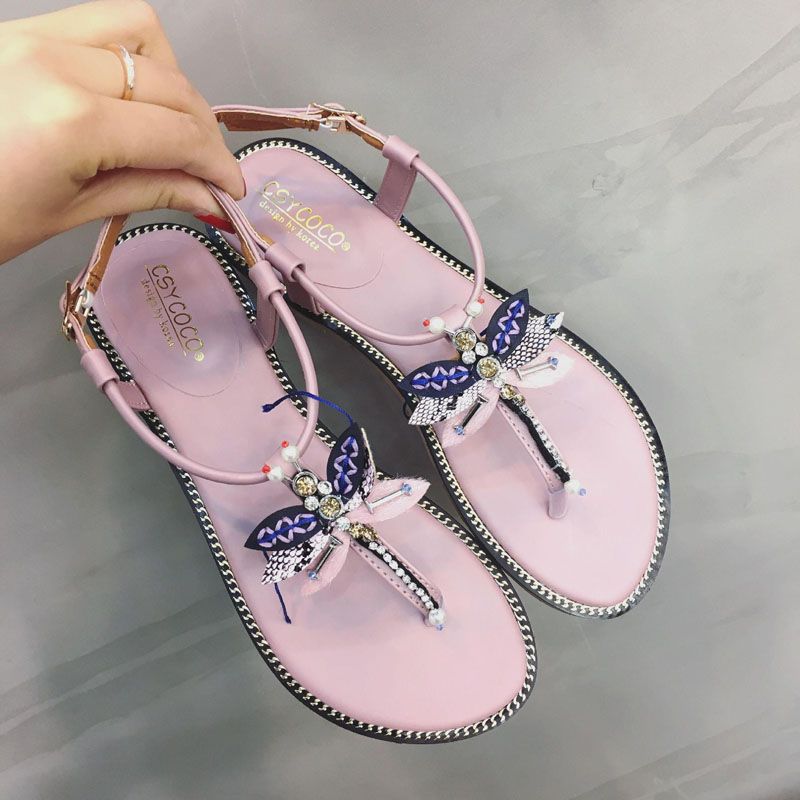 dragonfly flip flops