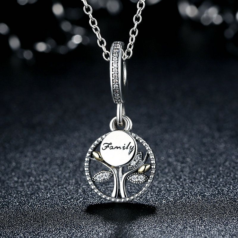 pandora charm family tree gold pandora charm family tree gold