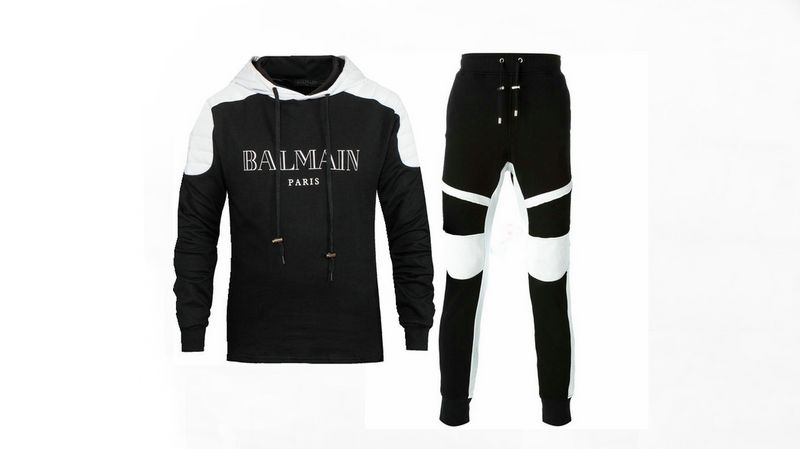 Buy Dropshipping Mens Online, Cheap B840990 Balmain Mens Tracksuits Suit By Qaay1992 | DHgate.Com