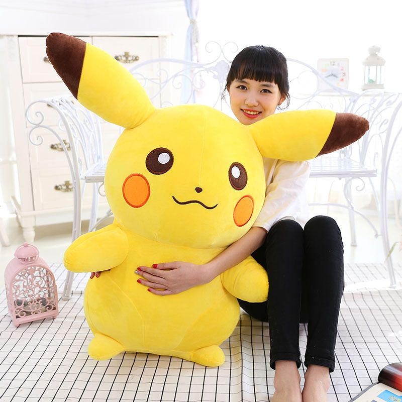 pikachu couple plush