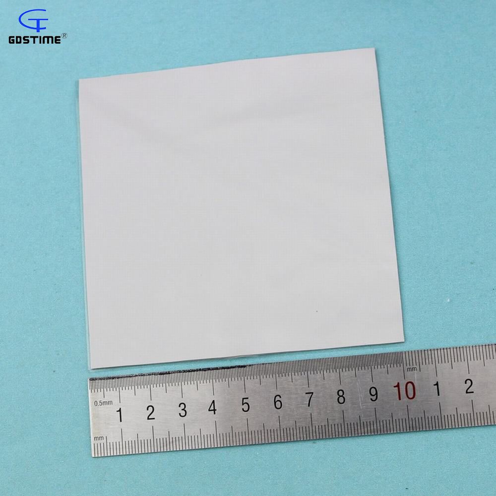 Grey GPU CPU Heatsink Thermal Conductive Silicone Pad 100mm x100mm x5mm US