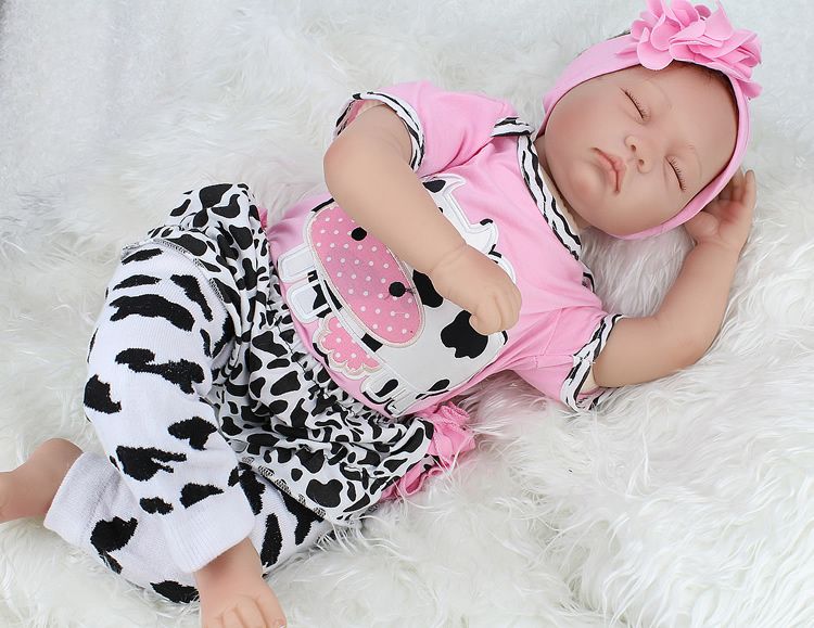 sleeping reborn baby girl