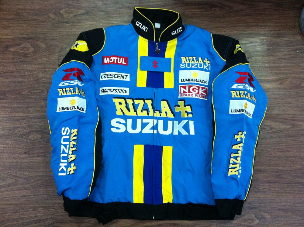 Acquistare Ricamo Giacca Moto Da Motociclista LOGO MOTO GP Racing Giacca  Moto Da Pilota SUZUKI RIZLA World Rally A069 / A068 Economico | Consegna  Veloce E Qualità | DHgate Italy