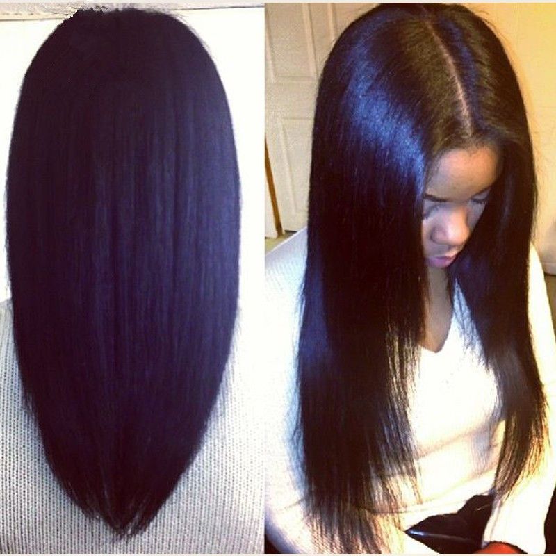 2016 Hot Selling Light Yaki U Part Wig Brazilian Human Hair Yaki Straight Upart Wig Middle Part With Baby Hair 130% Density 2016 Hot Selling Light Yaki U Part Wig Brazilian Human Hair Yaki Straight Upart Wig Middle Part With Baby Hair 130% Density