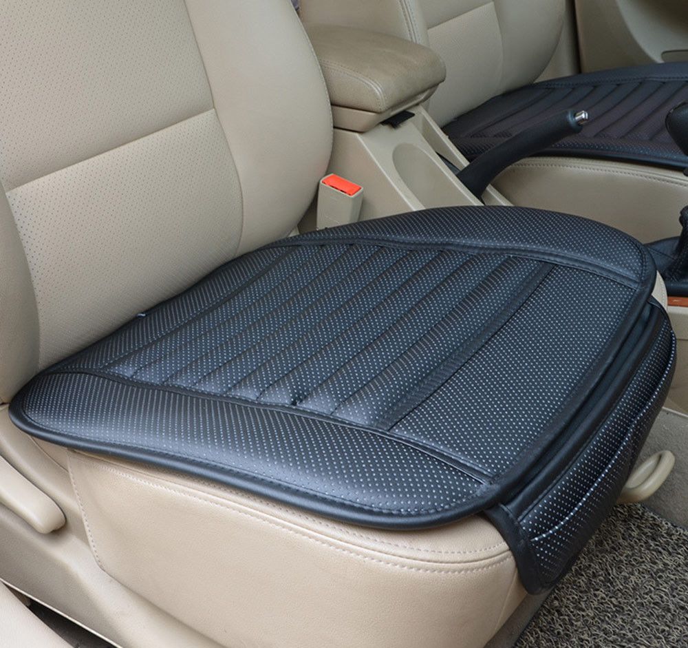 2016 Summer Car Leather Bamboo Charcoal Cushions Car Ceat Covers