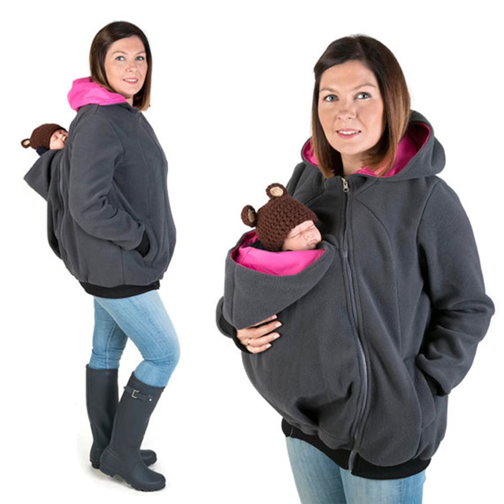 maternity multifunctional kangaroo hoodie