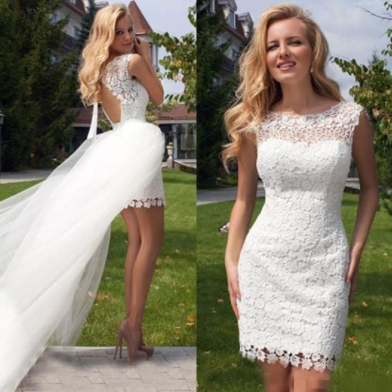 short informal wedding dresses