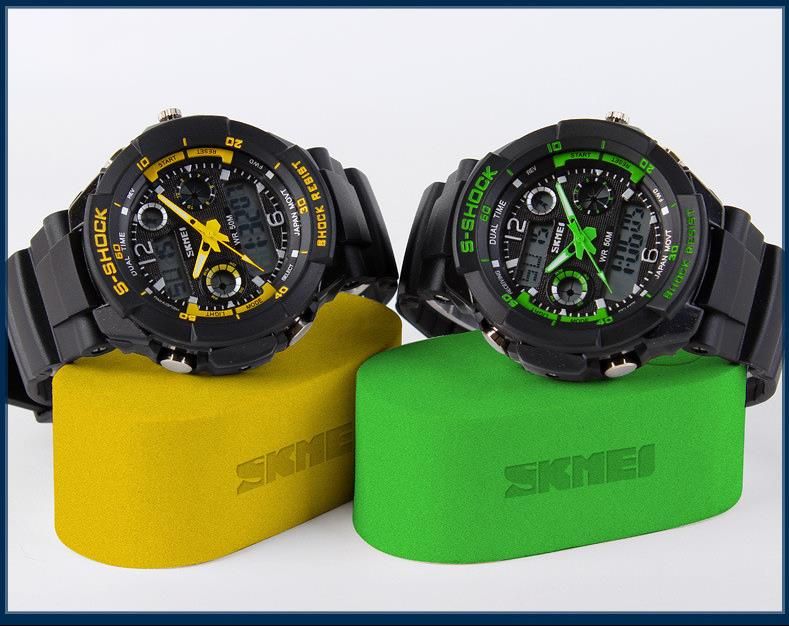 s shock watch alarm