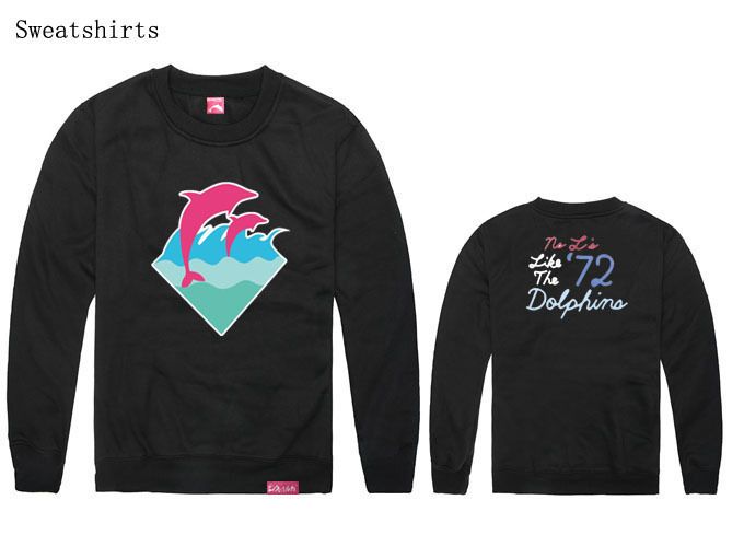 pink dolphin sweatshirt