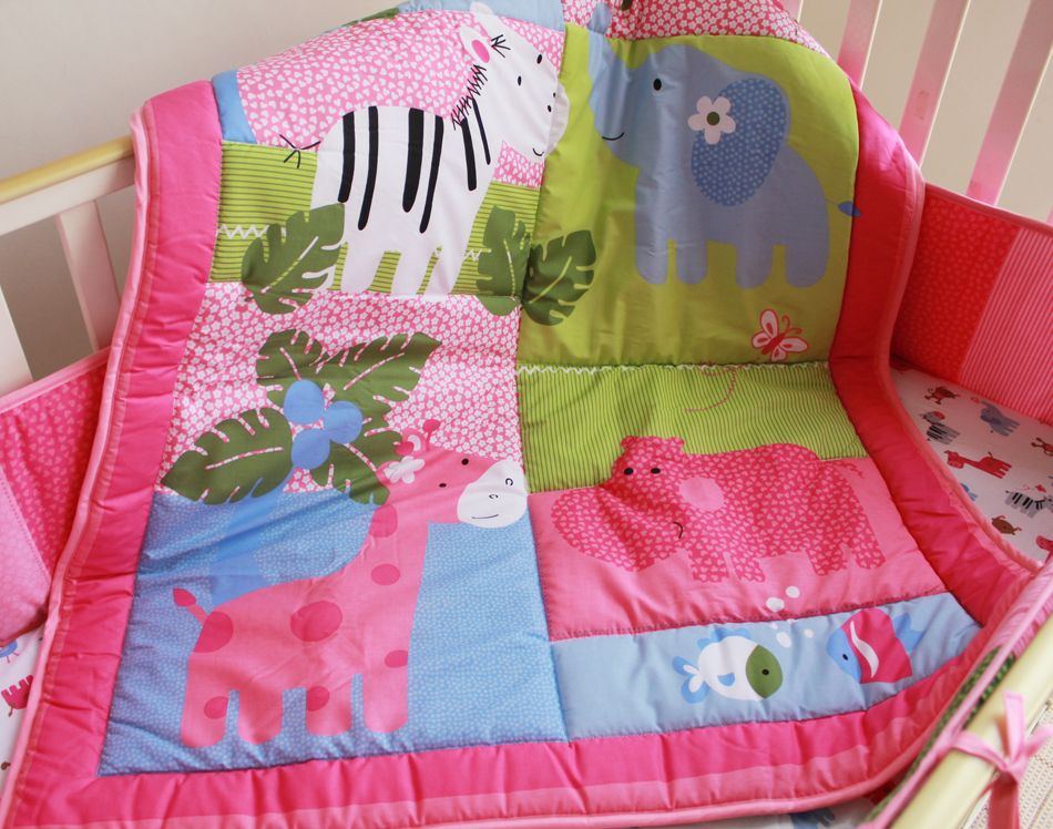 hippo baby bedding sets