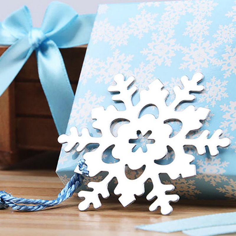 144pc Snowflake Bookmark Favors Fc6472 Wedding Baby Shower Anniversary Reception for sale online 