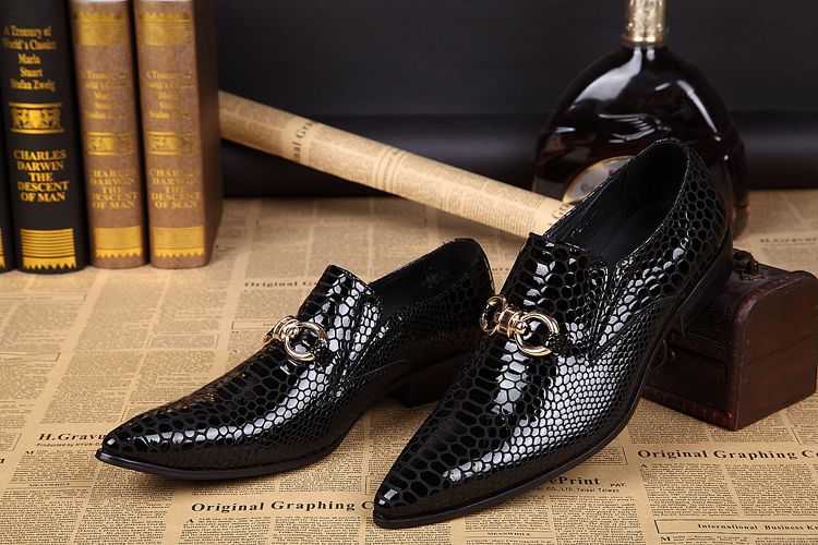 original snake leather shoes