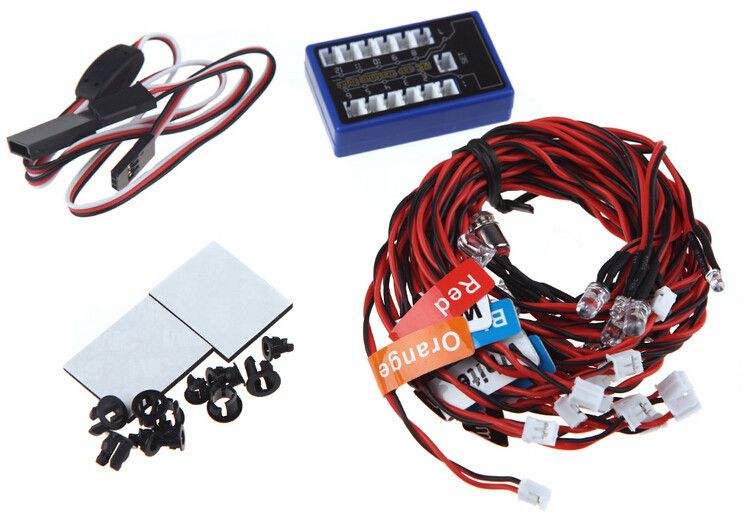 rc car flashing light