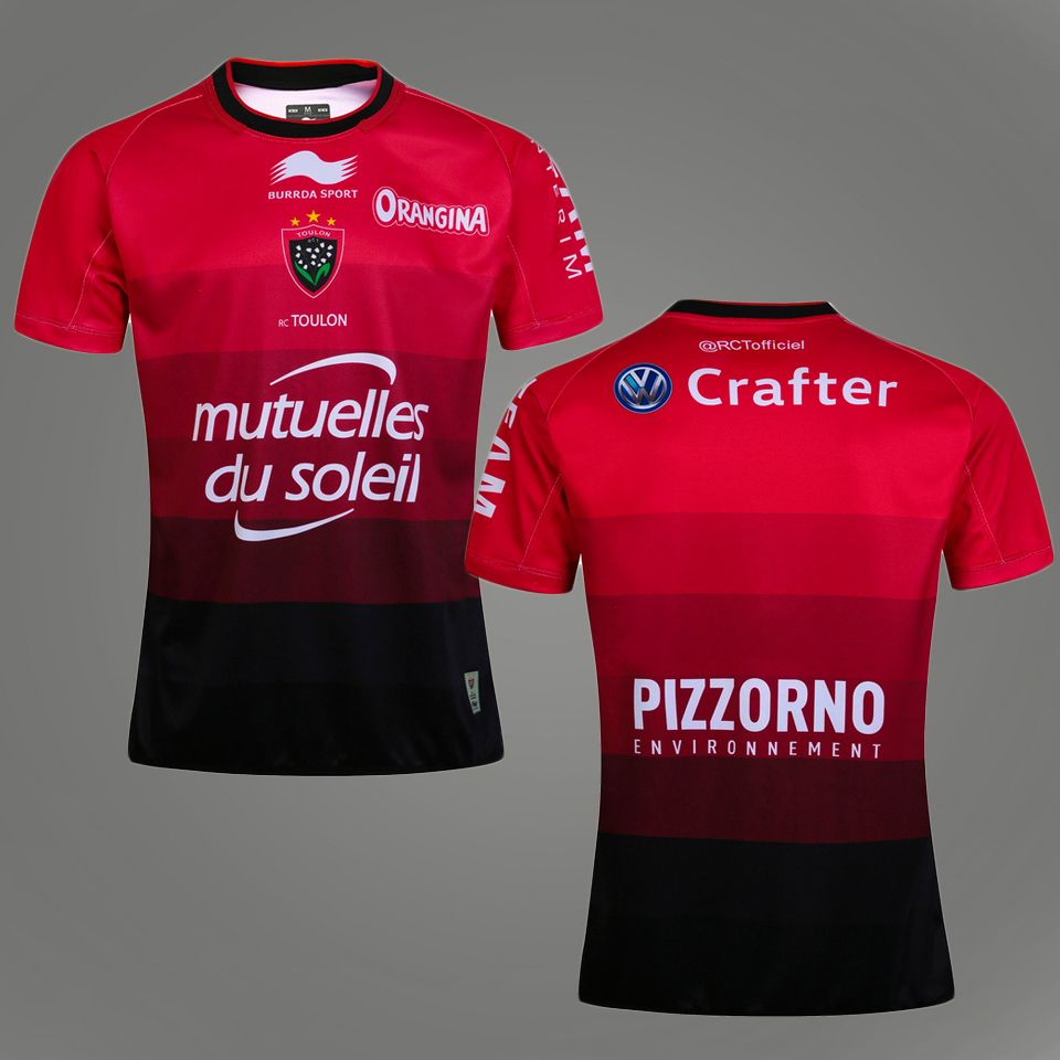 2021 Best Quality Thailand 16 17 Toulon Team Rugby Jerseys 2016 Adult