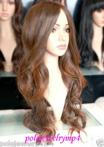 100 Hot Sell Brazil Dark Haired Woman Wig Cosplay Heat Resistant