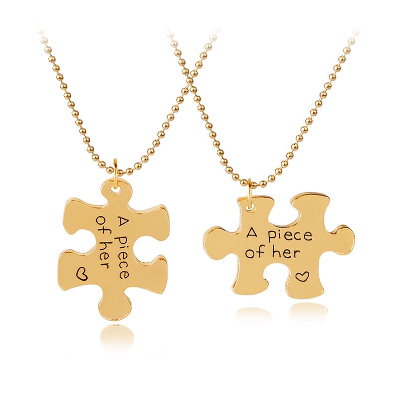Wholesale A Piece Of Her English Lettering Personalized Puzzle Piece Pendant Necklace For Her Valentines Xmas Gift From Zj Jewelry 1 Dhgate Com Wholesale A Piece Of Her English Lettering Personalized Puzzle Piece Pendant Necklace For Her Valentines Xmas Gift From Zj Jewelry 1 Dhgate Com