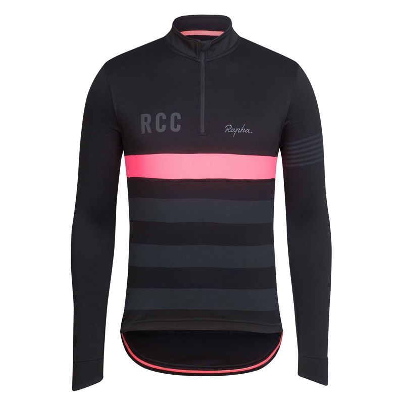 2016 RCC Rapha Long Sleeve Cycling Jerseys Men Women Winter Thermal