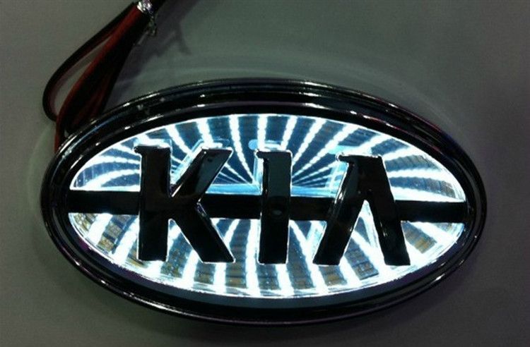 3D LED Car Tail Logo Blue Light for KIA Auto Badge Light Emblems 3D LED Car Tail Logo Blue Light for KIA Auto Badge Light Emblems