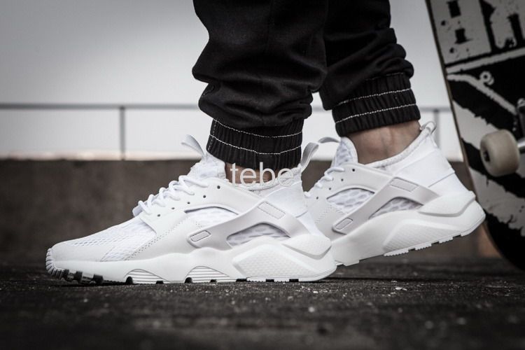 nike air huarache run ultra men's white