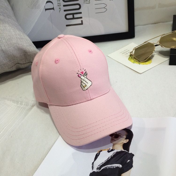 Hot Sales South Korean Premier Wild Simple Love Gesture Baseball Cap