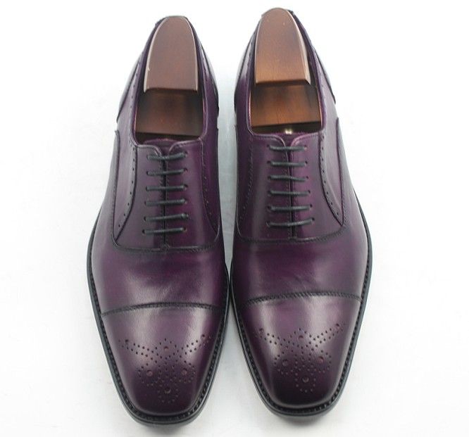 mens purple dress shoes for sale