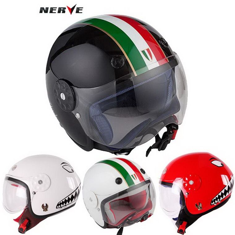 Acquistare 2016 Nuova Germania NERVE Kevlar Elastico Bambino Mezza Faccia  Caschi Bambini Casco Moto Ragazzo E Ragazza Taglia S M Economico | Consegna  Veloce E Qualità | It.Dhgate